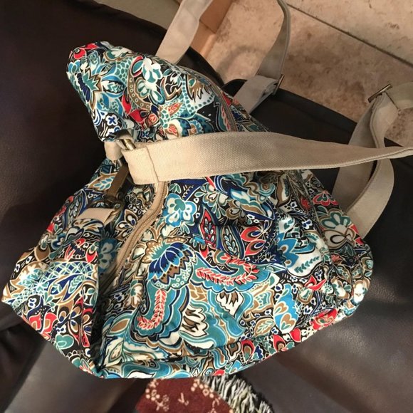 Women Blue Polyester Light and Small Bohemia Style Casual Backpack main image 4